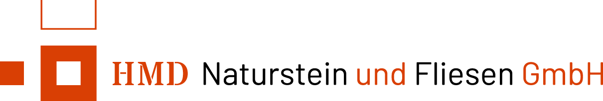 Logo der HMD Naturstein und Fliesen GmbH.
